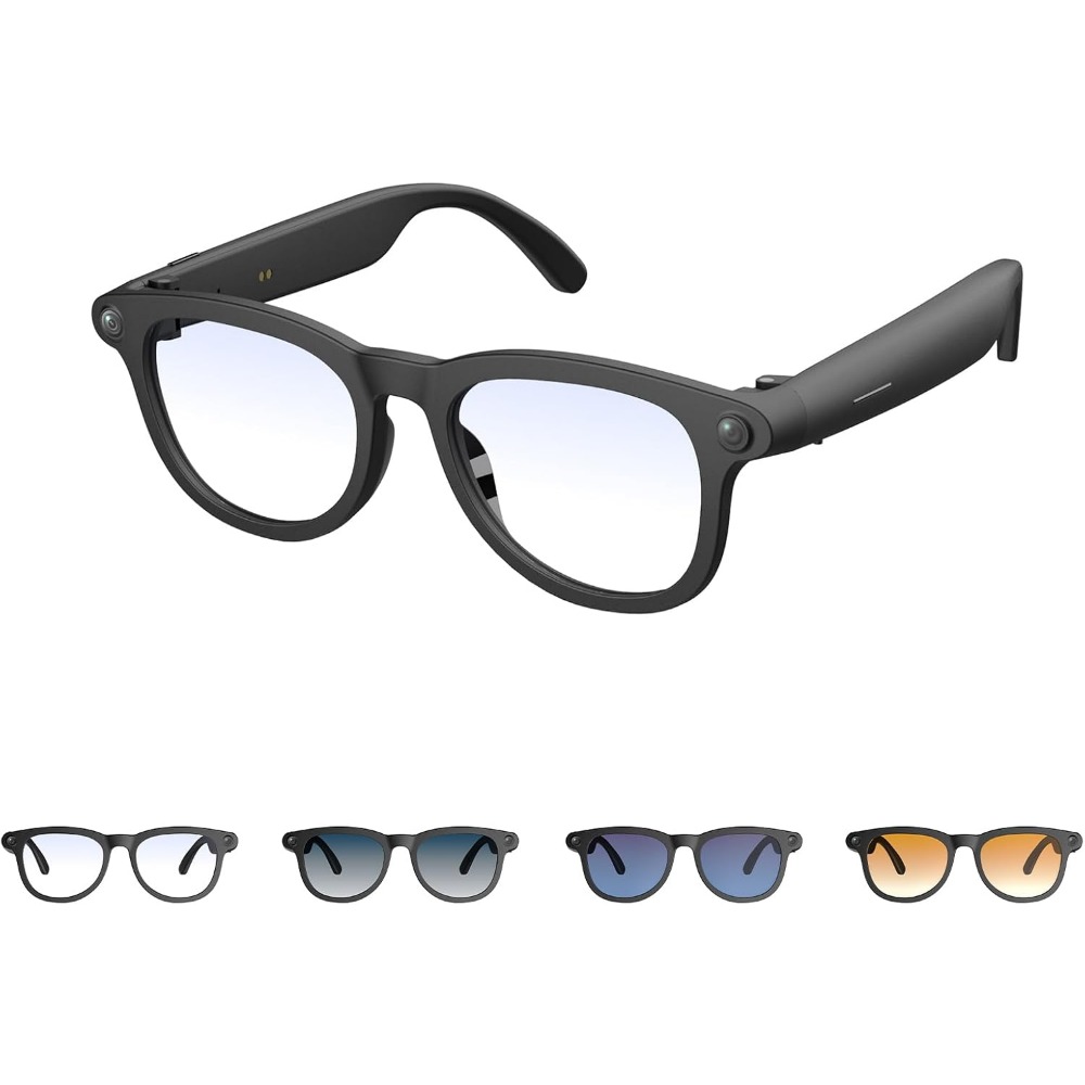 Smart Glasses Lens - Gafas Inteligentes con Cámara HD, Traducción