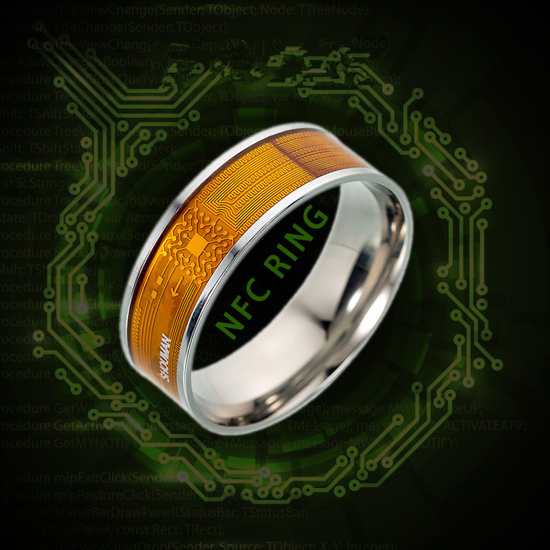 Smart Ring Nfc Pay - Anillo Digital multifuncional de acero inoxidable