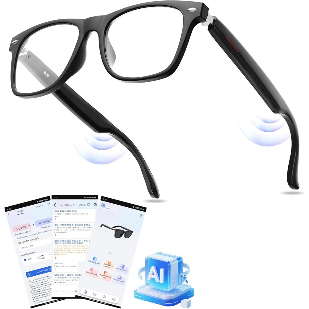Smart Glasses Lens - Gafas Inteligentes con Traducción en Tiempo