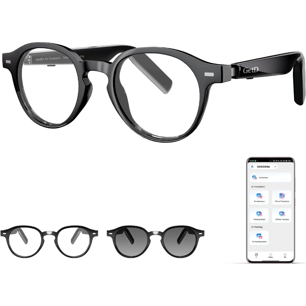 Smart Glasses Lens - Gafas Inteligentes con IA, Traducción en