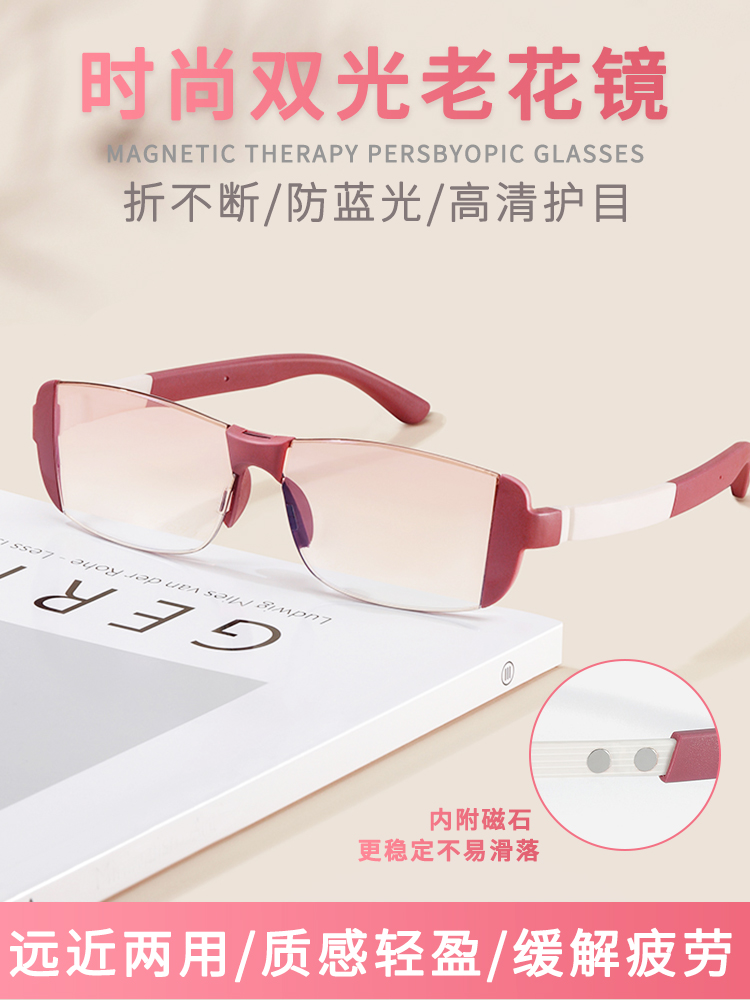 Light Therapy Glasses - Gafas de lectura con terapia magnética,