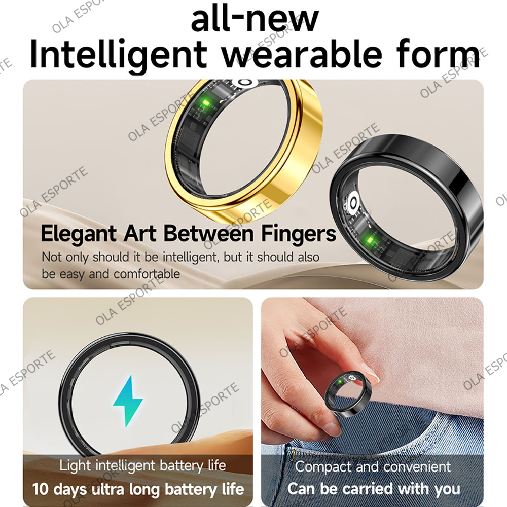 Temperature Ring Skin - Nuevo anillo inteligente R09 para hombres
