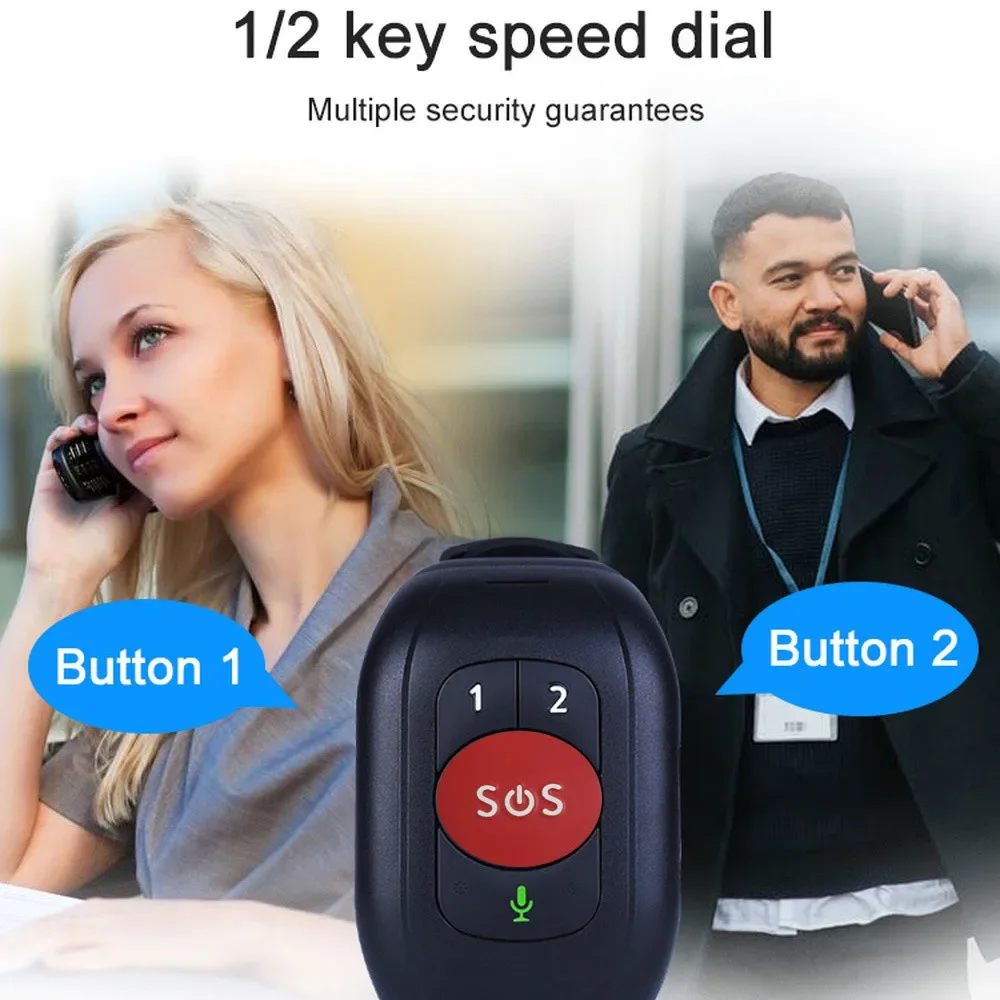 Reloj SOS 4G LTE para personas - Fall Detection Watch reseña y precio