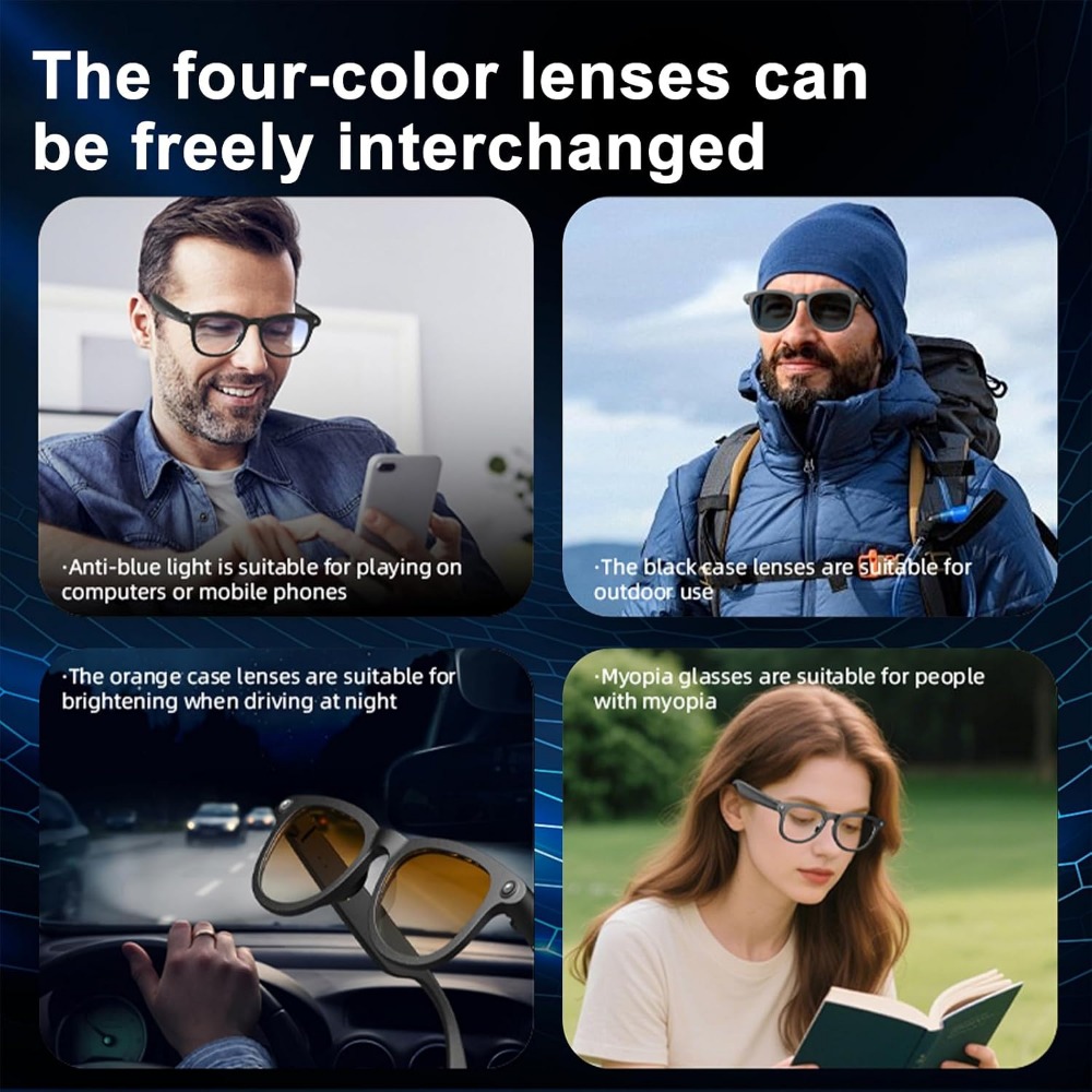 Gafas Inteligentes con Cámara  - Smart Glasses Lens reseña y precio