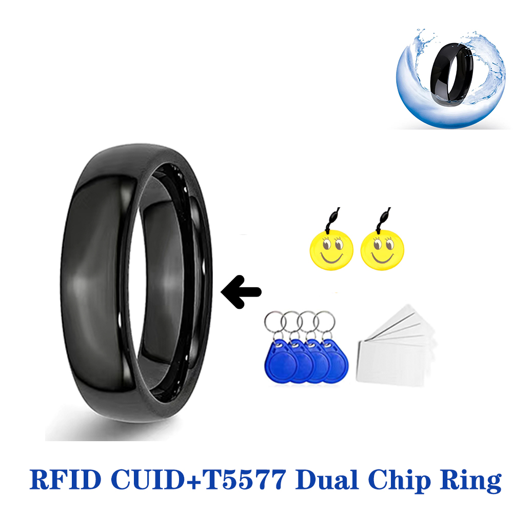 RFID inteligente doble Chip NF - Smart Ring Nfc Pay reseña y precio