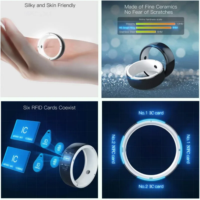 Nuevo Anillo Inteligente Jakco - Smart Ring Nfc Pay reseña y precio