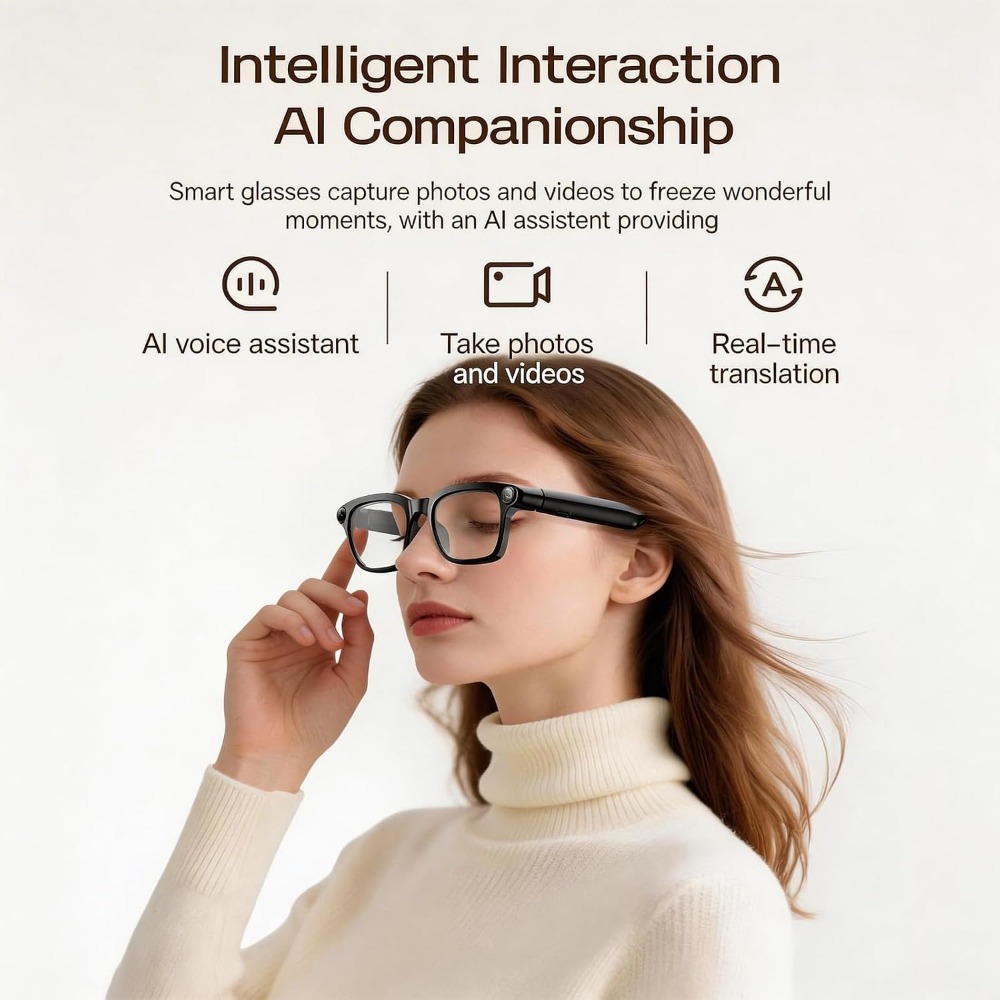 Gafas Inteligentes: Video 4K,  - Smart Glasses Lens reseña y precio