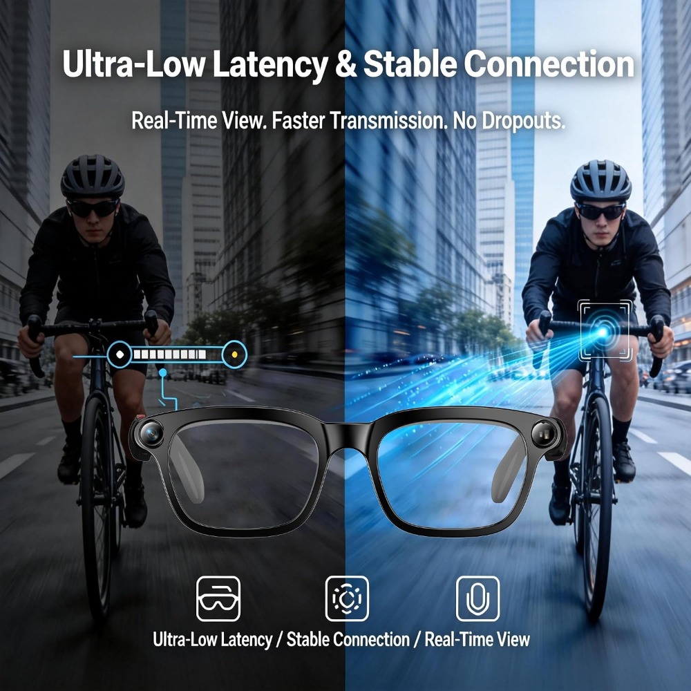 Gafas Inteligentes: Video 4K,  - Smart Glasses Lens reseña y precio