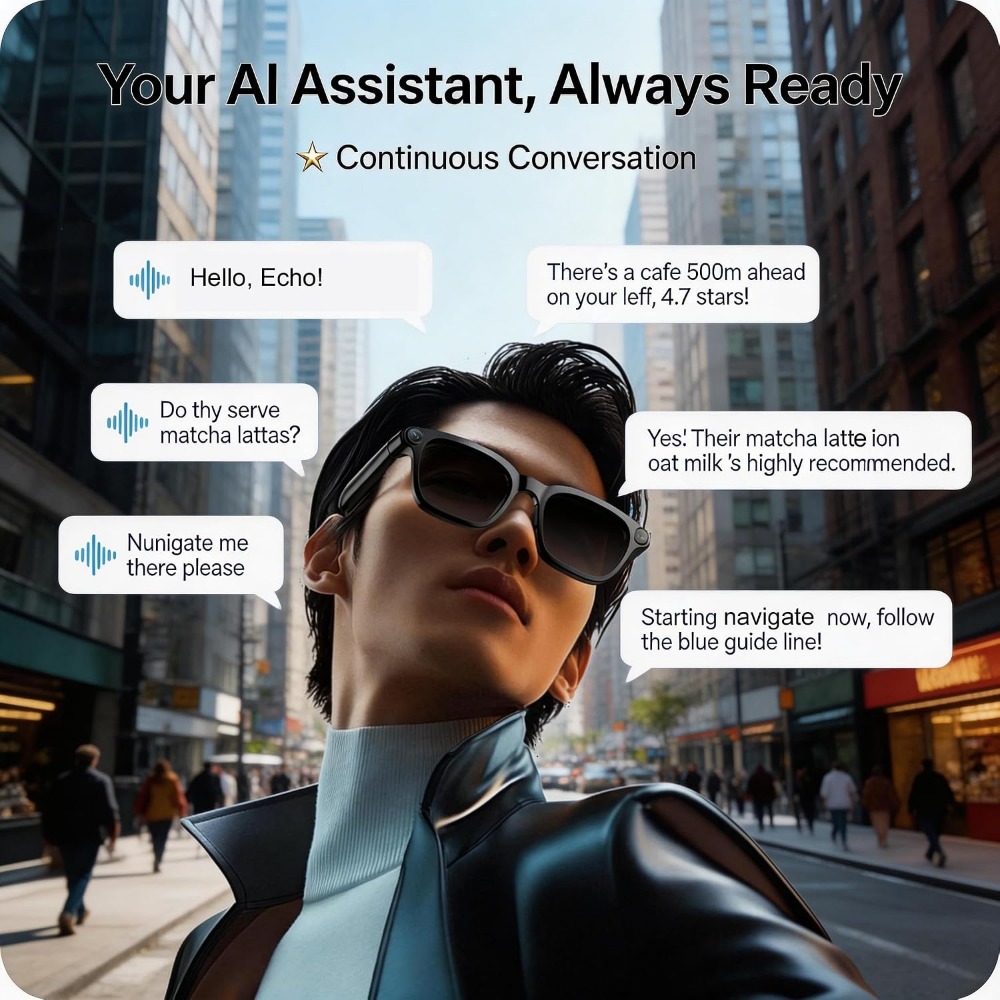 Gafas Inteligentes: Video 4K,  - Smart Glasses Lens reseña y precio