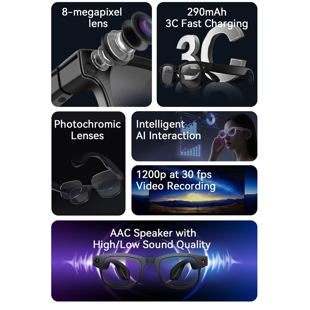 Gafas Inteligentes 2 en 1 con  - Smart Glasses Lens reseña y precio