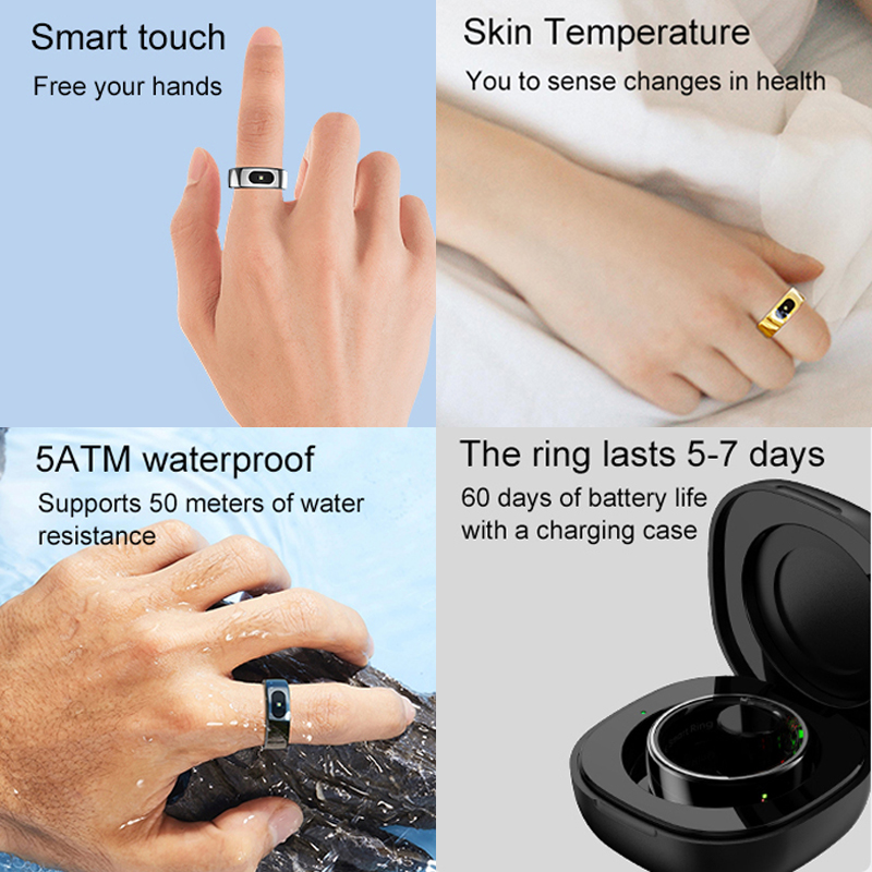 Anillo Inteligente R08 para Ho - Temperature Ring Skin reseña y precio