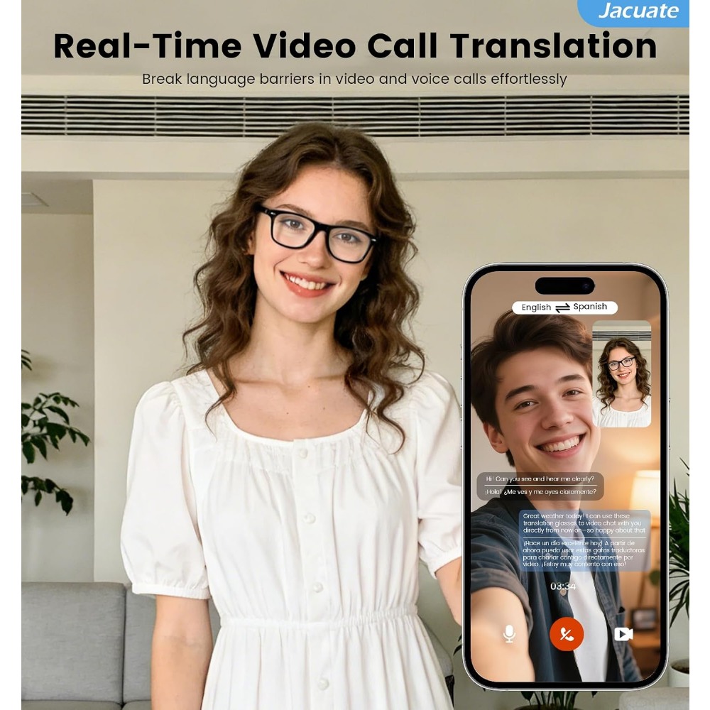 Gafas Inteligentes con Traducc - Smart Glasses Lens reseña y precio