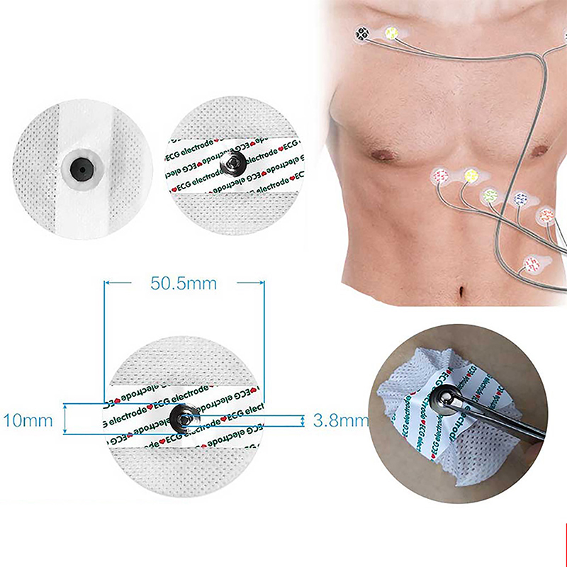 50 unidades/bolsa de parches d - Ecg Patch Monitor reseña y precio