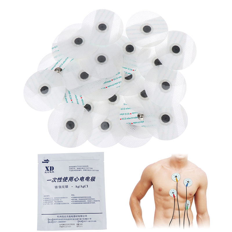 50 unids/bolsa parche de elect - Ecg Patch Monitor reseña y precio