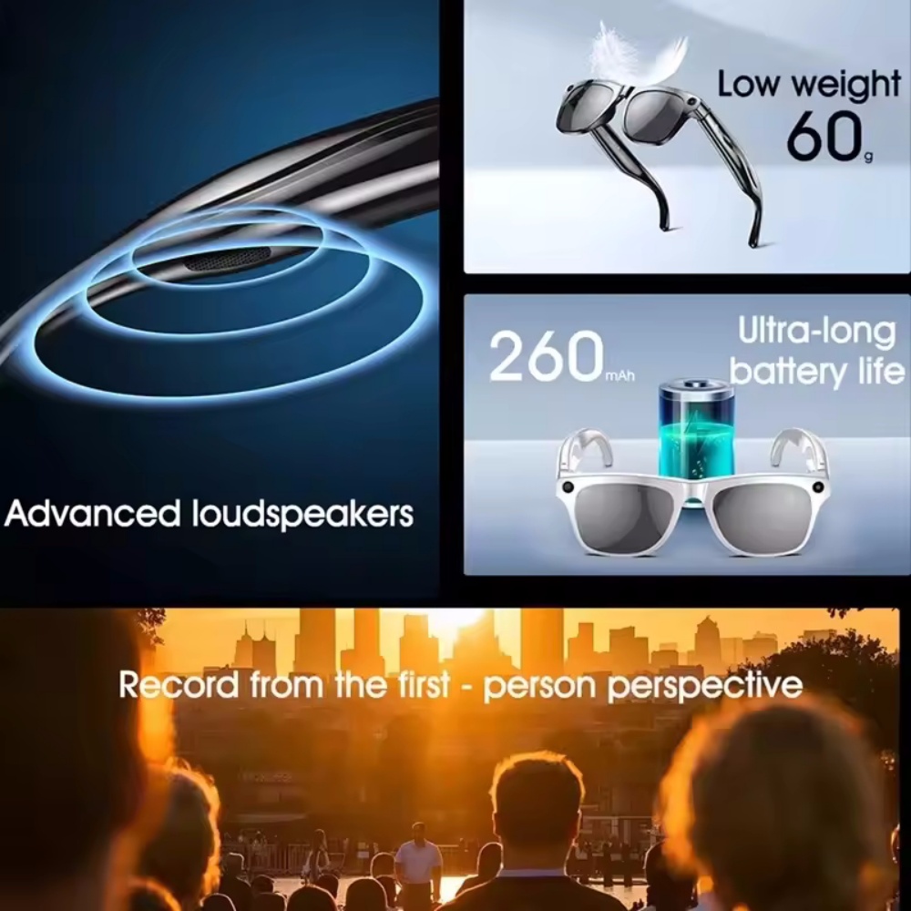 Gafas inteligentes Cámara AI H - Smart Glasses Lens reseña y precio