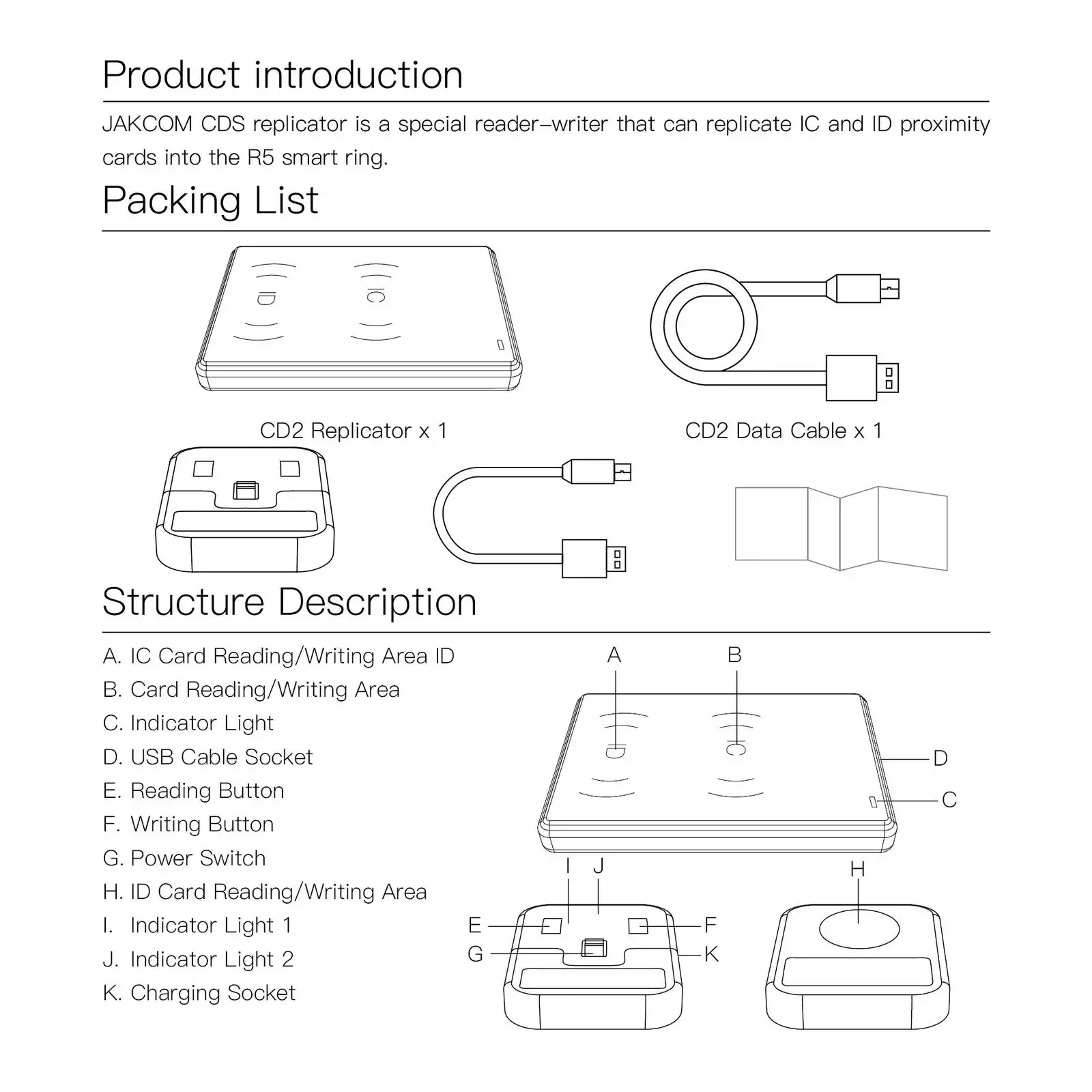 Nuevo Replicador RFID JAKCOM C - Smart Ring Nfc Pay reseña y precio