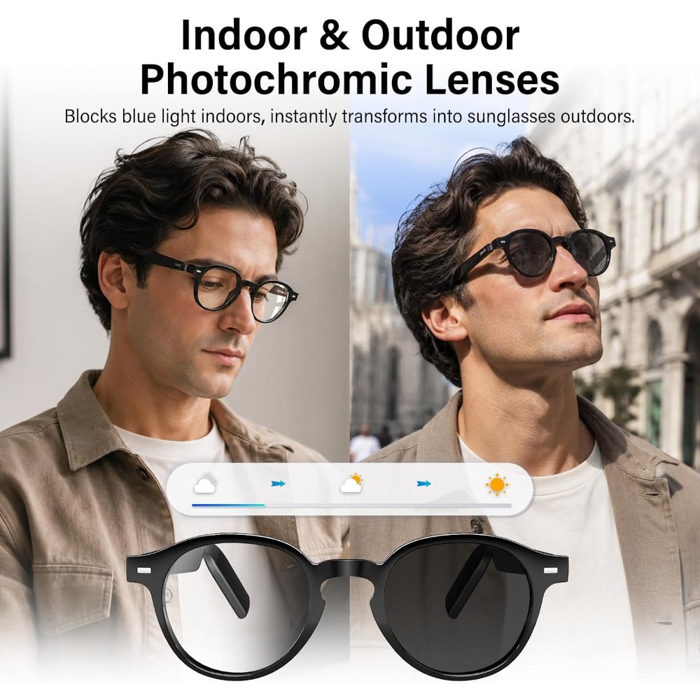 Gafas Inteligentes con IA, Tra - Smart Glasses Lens reseña y precio
