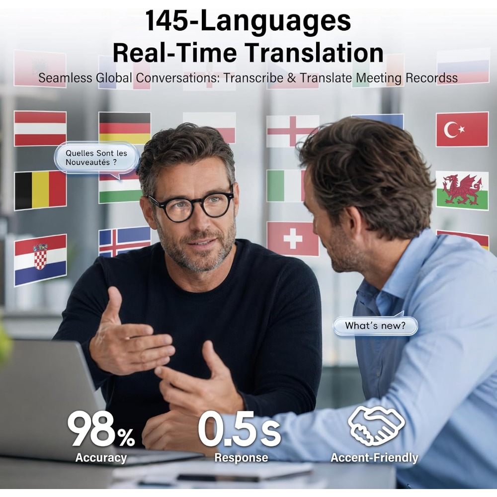 Gafas Inteligentes con IA, Tra - Smart Glasses Lens reseña y precio