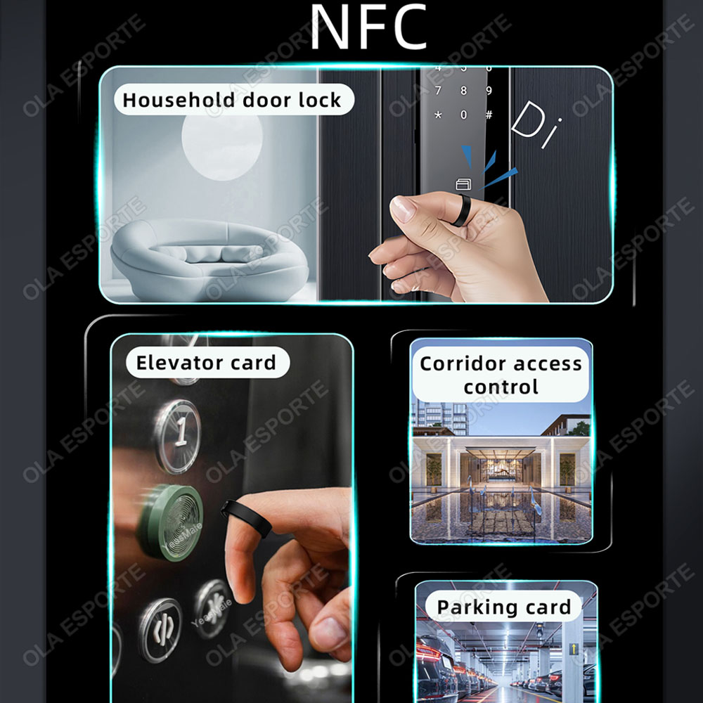 Nuevo anillo inteligente hombr - Smart Ring Nfc Pay reseña y precio