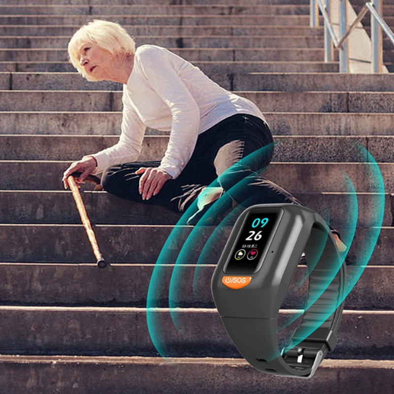 El más nuevo reloj inteligente - Fall Detection Watch reseña y precio