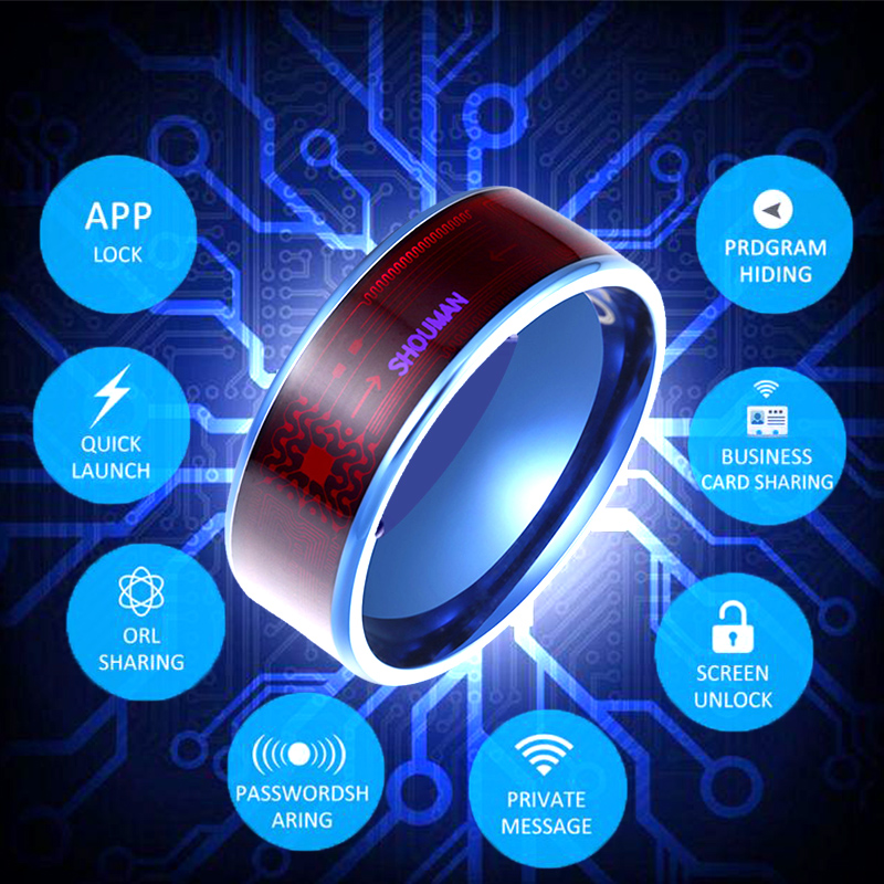 Nueva moda Magic Wear NFC anil - Smart Ring Nfc Pay reseña y precio