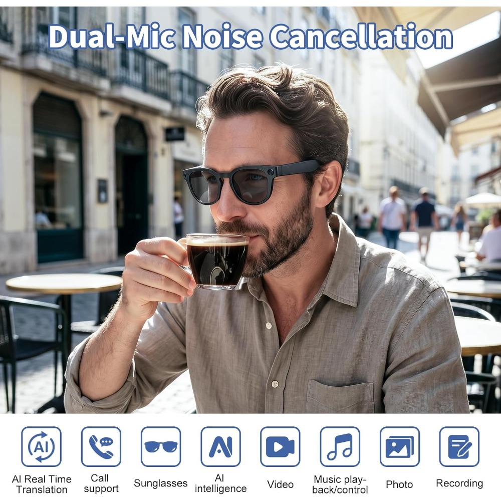 Gafas Inteligentes con Cámara  - Smart Glasses Lens reseña y precio