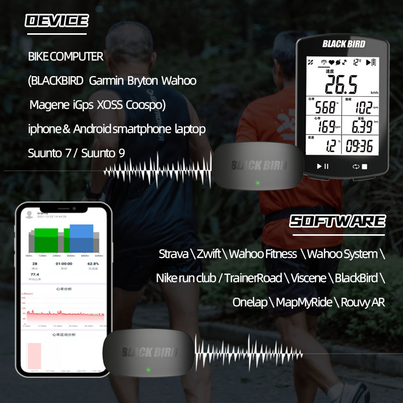 Sensor de Ritmo Cardíaco Black - Breath Rate Monitor reseña y precio