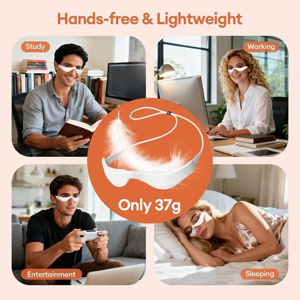 Masajeador de Ojos 3D con Tera - Light Therapy Glasses reseña y precio