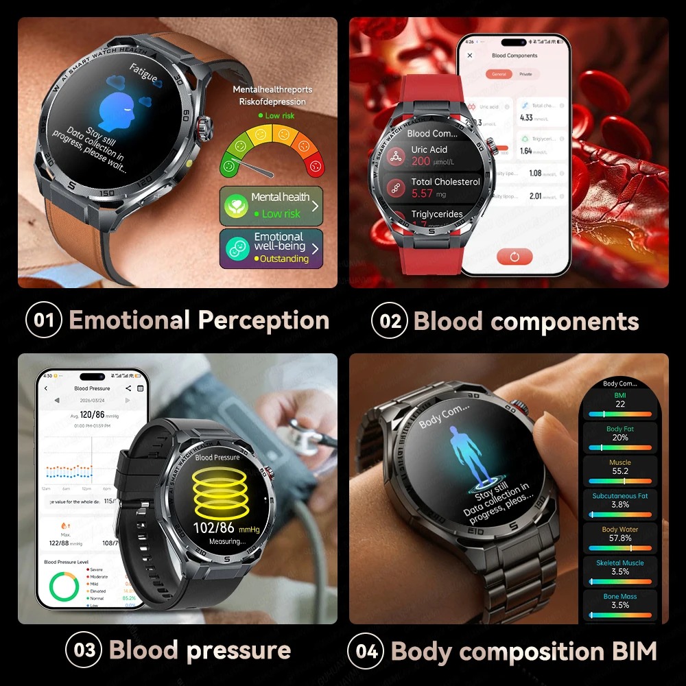 Nuevo Reloj Inteligente con Me - Fatigue Band Monitor reseña y precio