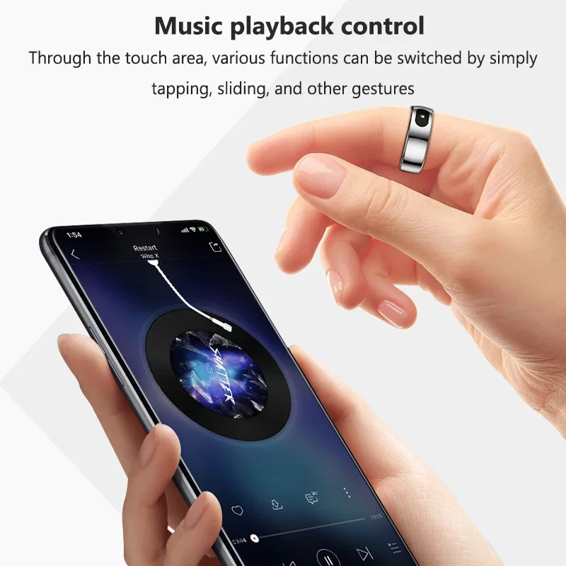 Anillo inteligente R08 para ho - Temperature Ring Skin reseña y precio