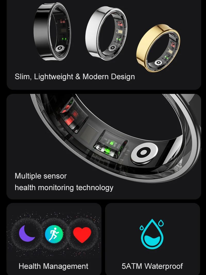 2026 anillo inteligente R09 5A - Temperature Ring Skin reseña y precio
