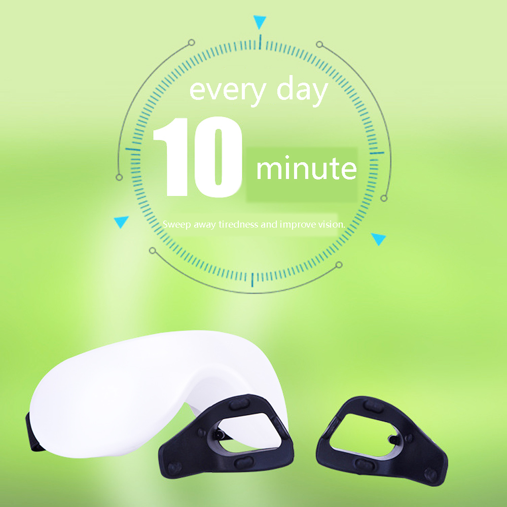 EMS-masajeador ocular inalámbr - Light Therapy Glasses reseña y precio